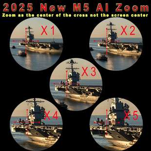 高清夜视仪红外线光学战术夜视瞄准镜可调十字镜望远镜高倍瞄准器