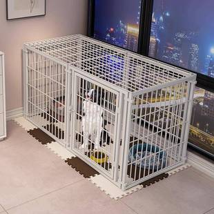 狗笼家用宠物狗屋大中小型宠物围栏拼接带封顶栅栏猫别墅猫舍