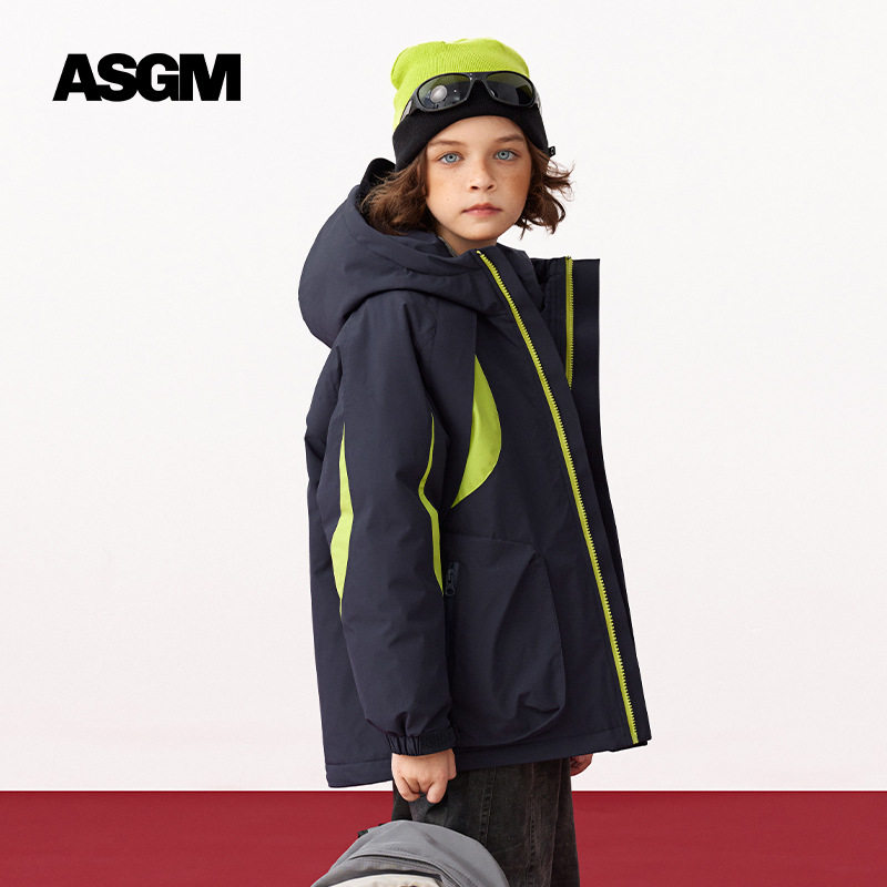 ASGM童装中大童极寒加厚羽绒服童中大童2025冬新款MQD马骑顿同款