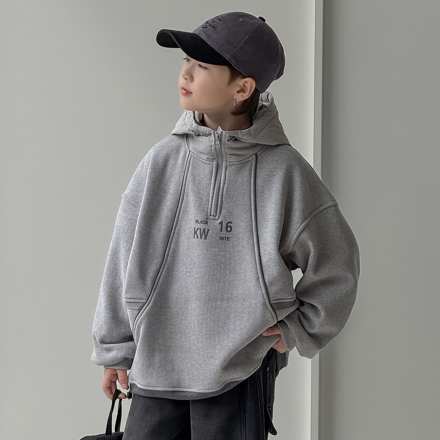 男童加绒卫衣秋冬款2025新款儿童冬季一体加厚连帽上衣大男孩冬装,童装/婴儿装/亲子装,卫衣/绒衫,淘宝优惠券,粉丝福利购,淘宝优惠卷