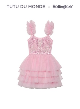 TUTU DU MONDE 女童连衣裙网纱亮片公主裙生日礼服丨RollingKids