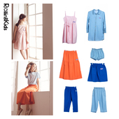 女童吊带连衣裙子儿童休闲运动长裤 CHERRY PAPAYA RollingKids