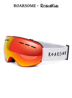 roarsome 儿童滑雪镜男童女童防风护目滑雪镜雪具丨RollingKids