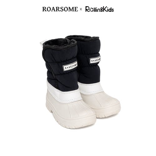 roarsome男女童冬季保暖雪地靴