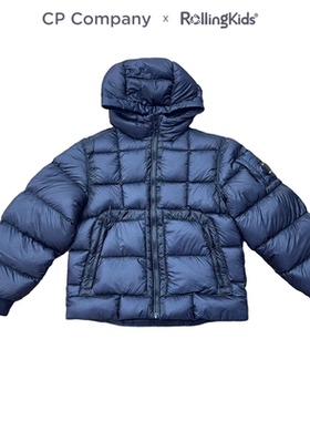 CP Company 儿童连帽羽绒服男童保暖外套上衣丨RollingKids