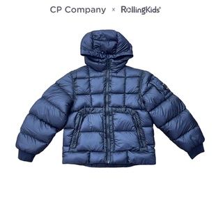 CP Company 儿童连帽羽绒服男童保暖外套上衣丨RollingKids