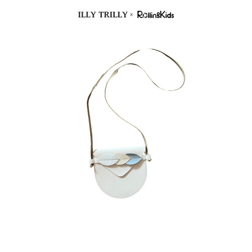 ILLYTRILLY真皮斜跨单肩包包