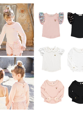 RollingKids丨Angel's Face SS20 女童短袖T恤 儿童休闲上衣