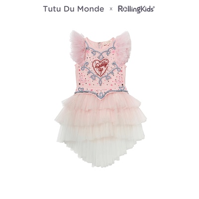 TUTU DU MONDE 女童连衣裙儿童时尚百搭休闲裙子丨RollingKids