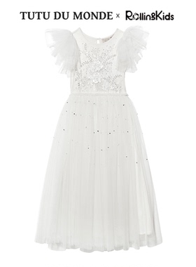 TUTU DU MONDE 女童连衣裙甜美气质网纱公主长裙丨RollingKids