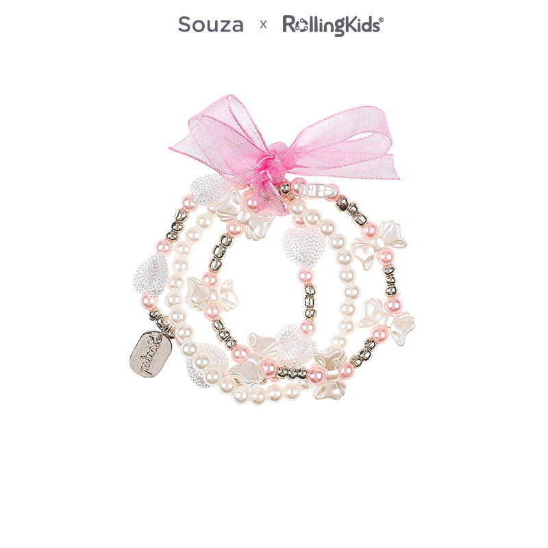 Souza 儿童手链女童时尚百搭串珠手串手饰丨RollingKids