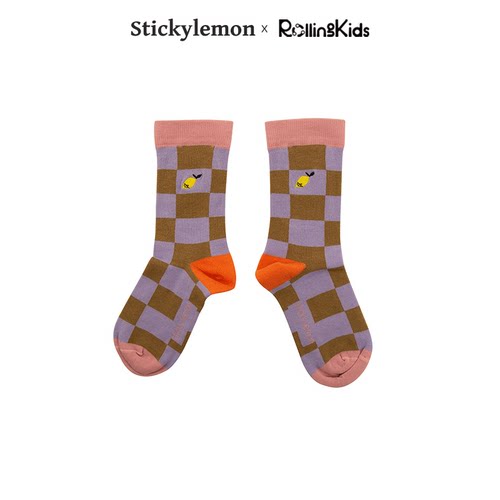 StickyLemon气百搭棉质长袜