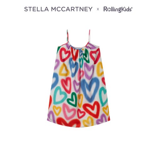 STELLA MCCARTNEY 儿童连衣裙女童休闲百搭吊带裙丨RollingKids