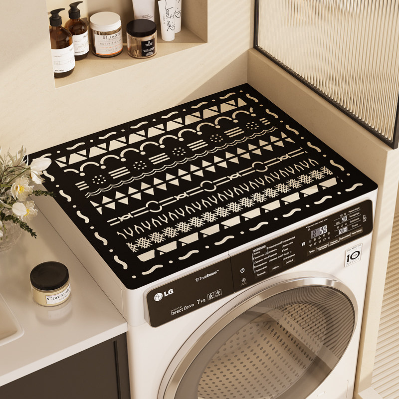 美式洗衣机防尘盖布冰箱冰柜防尘罩套防水防油皮革盖巾床头柜桌垫,居家布艺,万能盖巾,淘宝优惠券,粉丝福利购,淘宝优惠卷