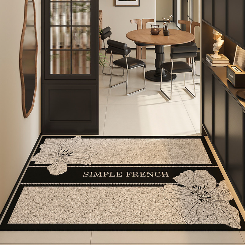 高级感入户门地垫丝圈脚垫门口防滑蹭土垫进门垫耐脏免洗pvc地毯,居家布艺,入户地垫,淘宝优惠券,粉丝福利购,淘宝优惠卷
