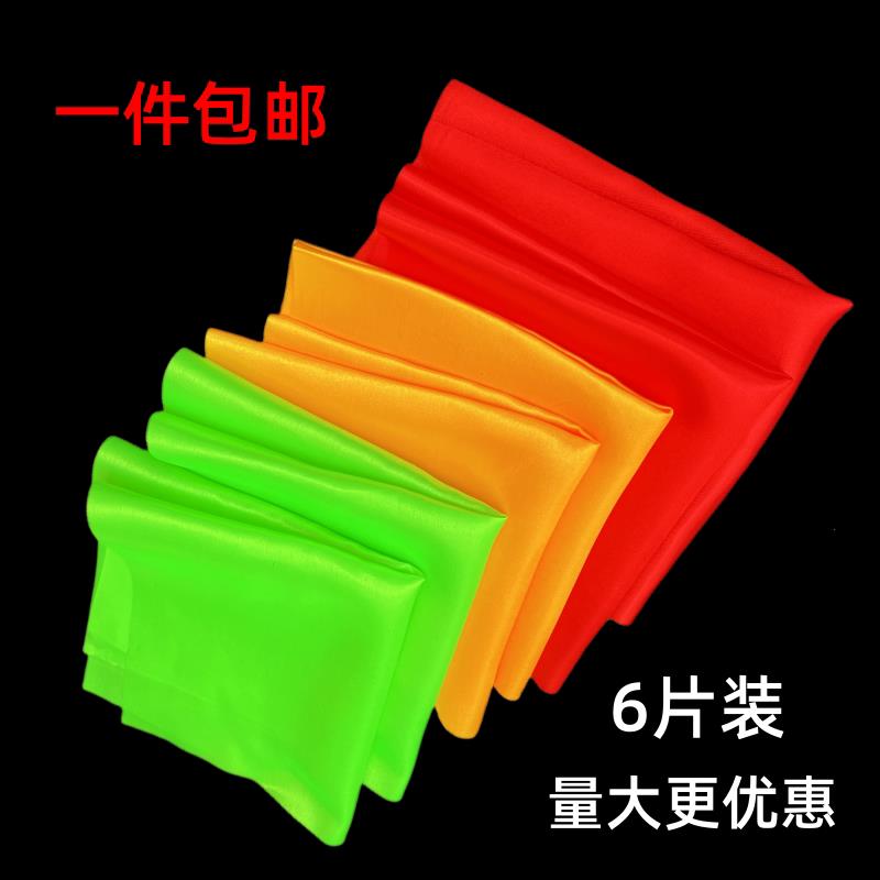 一件包邮鼓棒方巾绸缎彩带木棒红绸带大红绸子幼儿园课间道具舞蹈图片