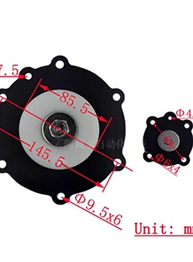 替代JOIL朝日2寸膜片维修包JISI50 JISR50电磁脉冲阀膜片弹簧配件