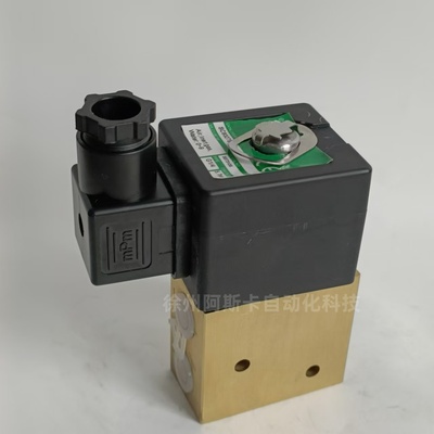 SC8327B001二位三通电磁阀 G1/4 AC220V EF8327B001电磁阀