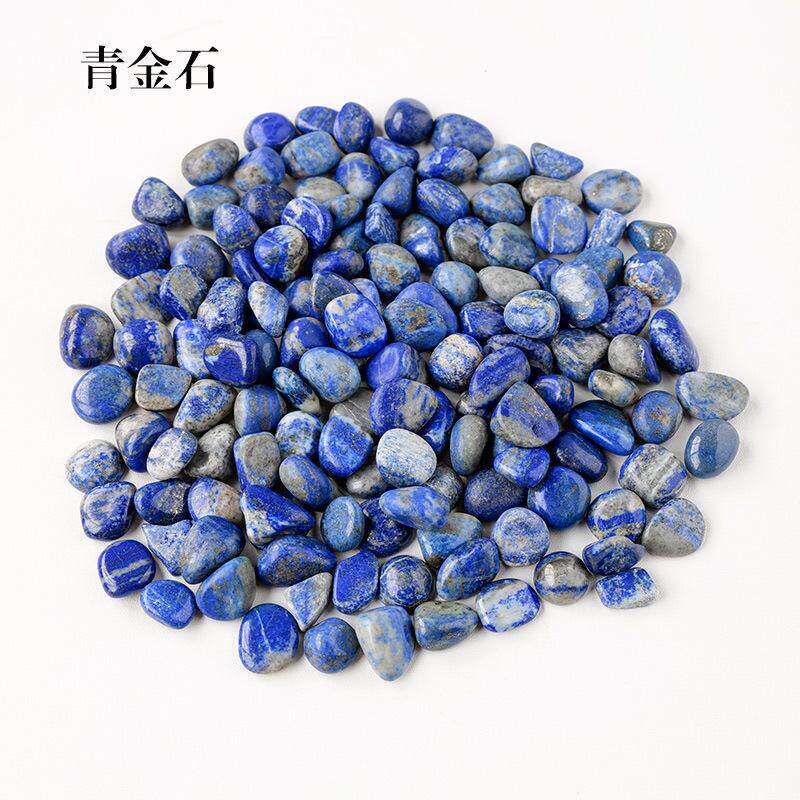 新粉水晶鱼缸造景水培石头鹅卵石子盆栽铺面原石花盆装饰