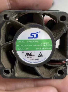 全新SJ  SA120428BL 12V 0.36A 4CM 4028 40*40*28MM散热风扇