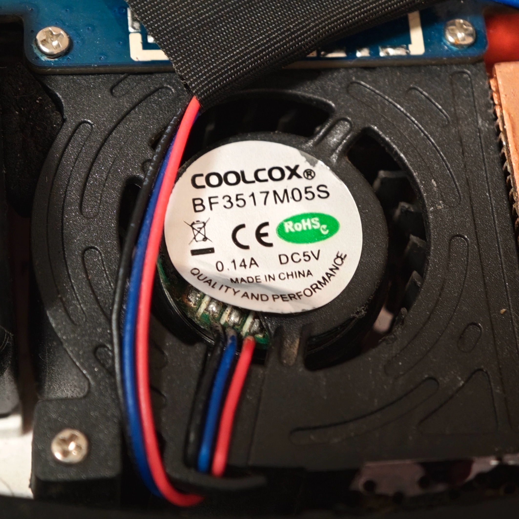 全新COOLCOX25125V0.08A风扇