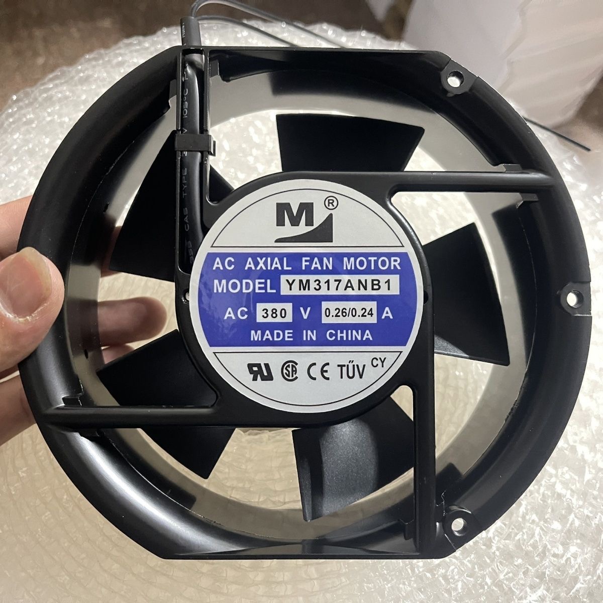 一盟YM2417ANB1 24V 0.60A 17251 172*172*51MM通信设备散热风扇