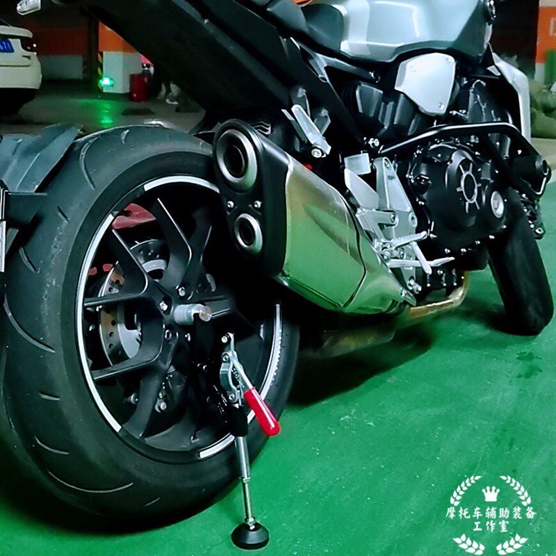 摩托车便携起车架单摇臂起车架折叠起车架重机通用前后支撑架热卖
