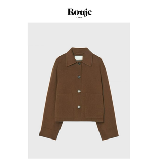Life经典 Rouje 小通勤瑞典羊毛外套 秋季 夹克 双面呢短款 现货