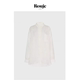 现货 Rouje Life亚麻宽松调性宽松百搭简约通勤长袖 轻薄衬衫 女