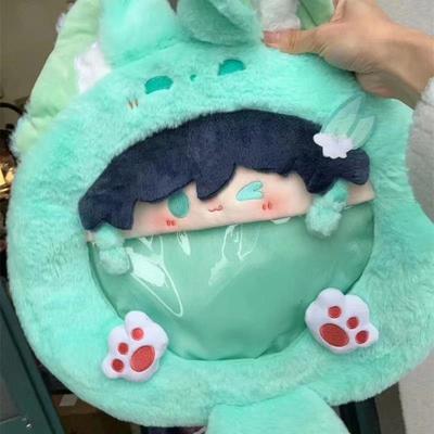 同人神周边玩偶风神温迪毛绒双肩包大号斜挎背包学生痛包礼物女