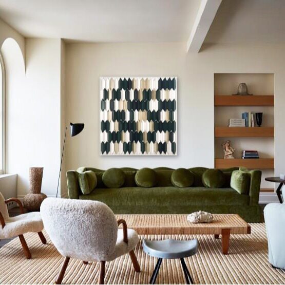 中式装饰画沙发背景墙挂画高级感现代简约壁画黑白客厅玄关侘寂风