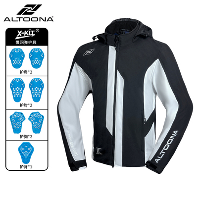 ALTOONA安途纳文墨摩托车机车骑行服防风防摔保暖男女秋冬四季