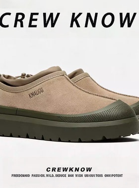 【法国CREW KNOW专柜】男鞋户外休闲雪地靴轻便2025新款保暖鞋时