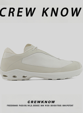 【法国CREW KNOW专柜】休闲韩版百搭板鞋织物运动鞋新潮流白色