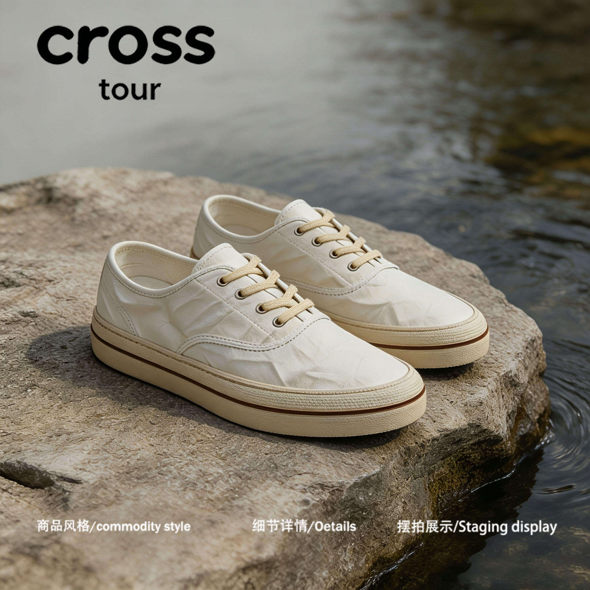 【街头氛围感】Cross tour小众潮牌休闲板鞋软底舒适街头风潮鞋