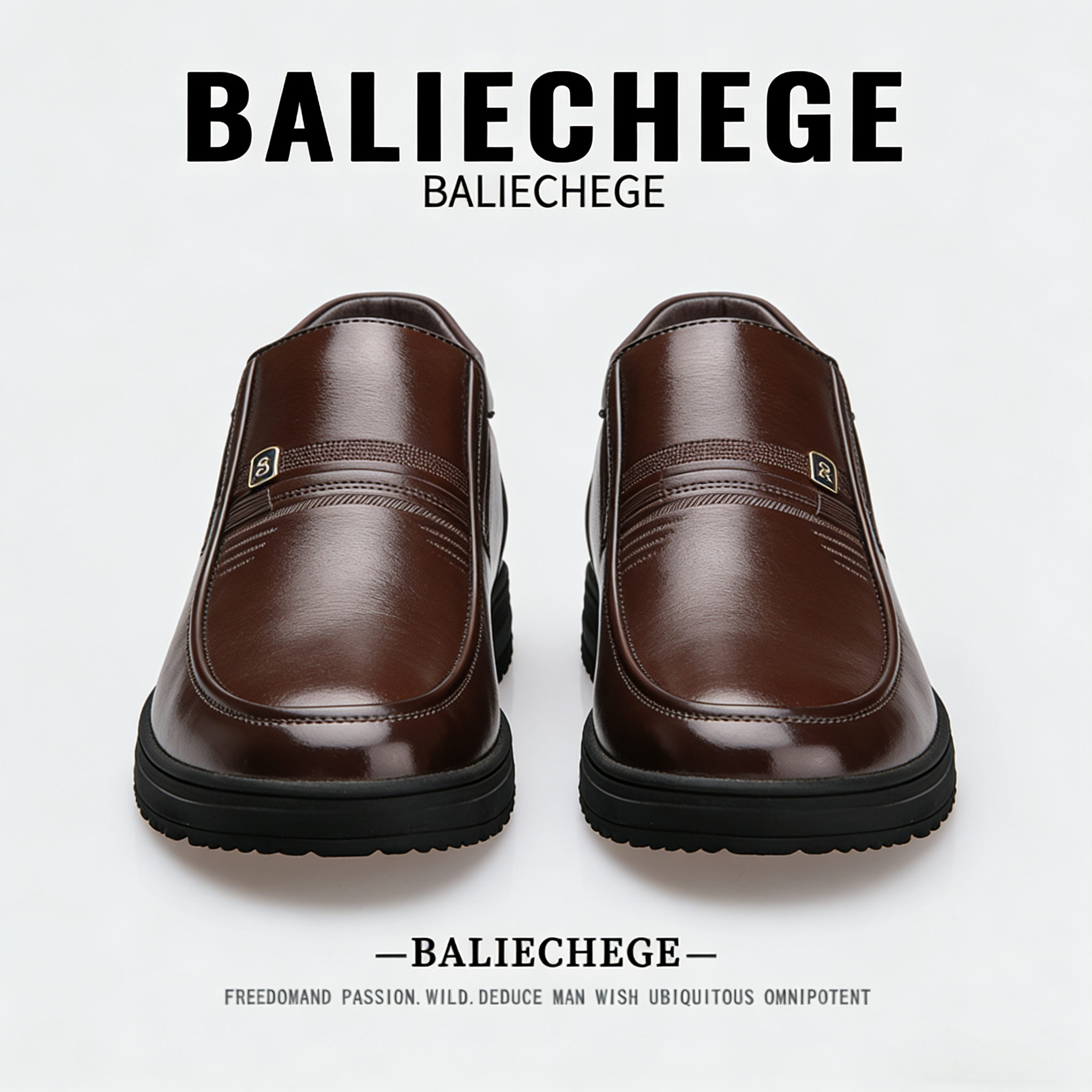 【法国BALIECHEGE专柜】2025年冬季混合材质短筒雪地靴男款防滑