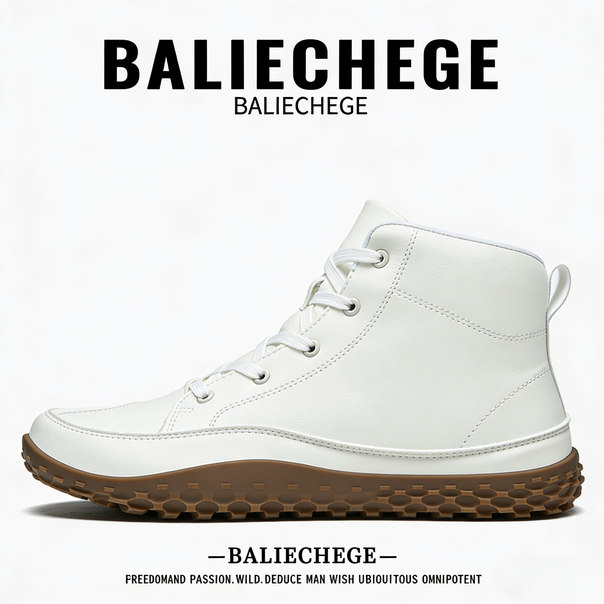 【法国BALIECHEGE专柜】男鞋短筒防滑雪地靴棉内里2025新款冬季