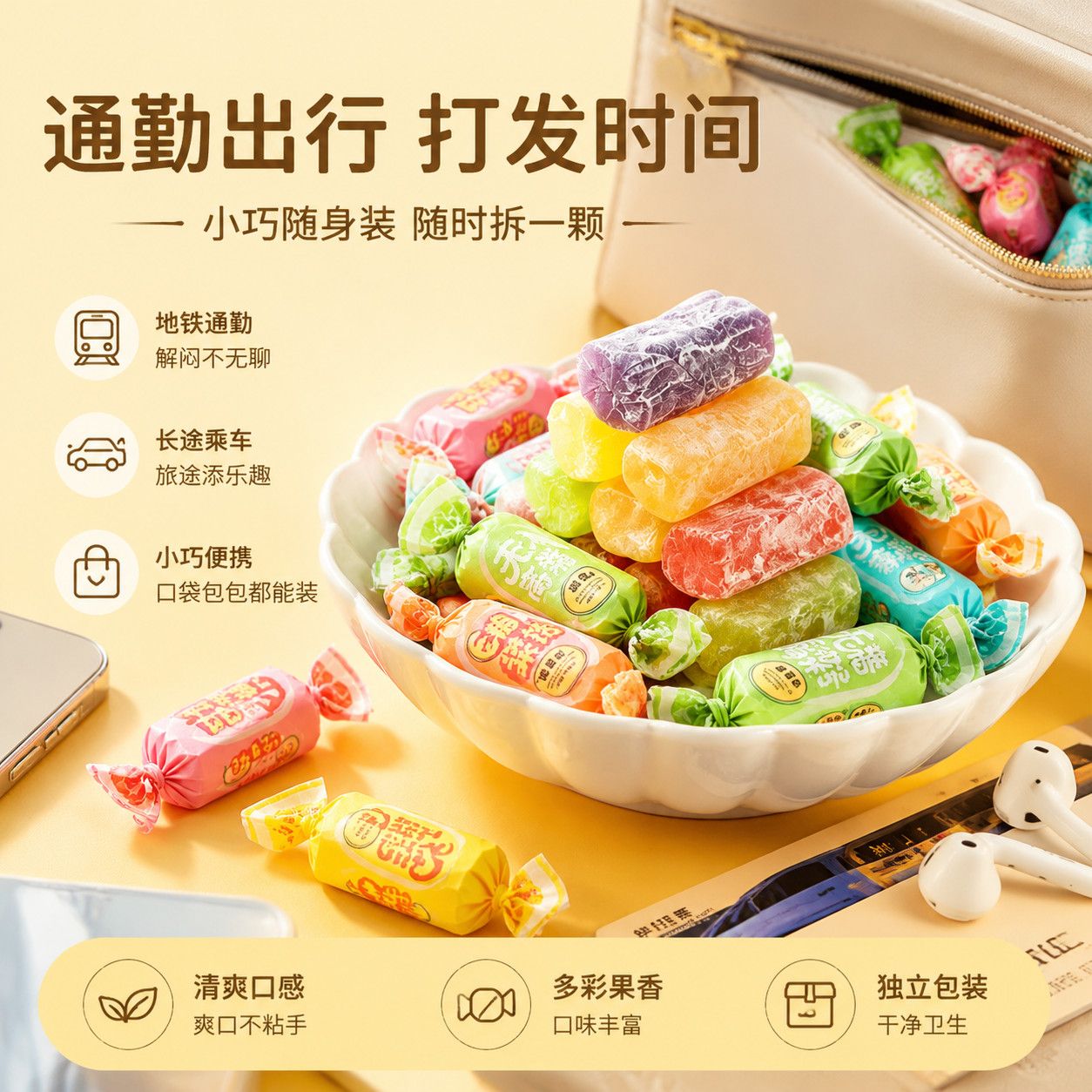 无糖食品无糖高粱饴拉丝软糖正宗山东特产糖醇混合水果味软糖果