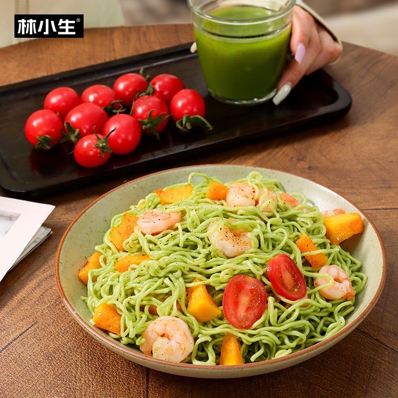 荞麦面糖尿人专用控糖主食0脂肪荞麦方便面羽衣甘蓝面免煮非油炸粗粮代餐泡面低卡上班族午餐速泡即食适配通勤赶时间场景补能量​