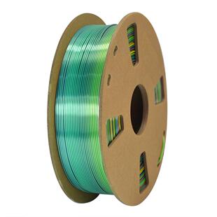 PLA彩虹色丝绸渐变色3D打印耗材1KG1.75mm Silk Rainbow Filament