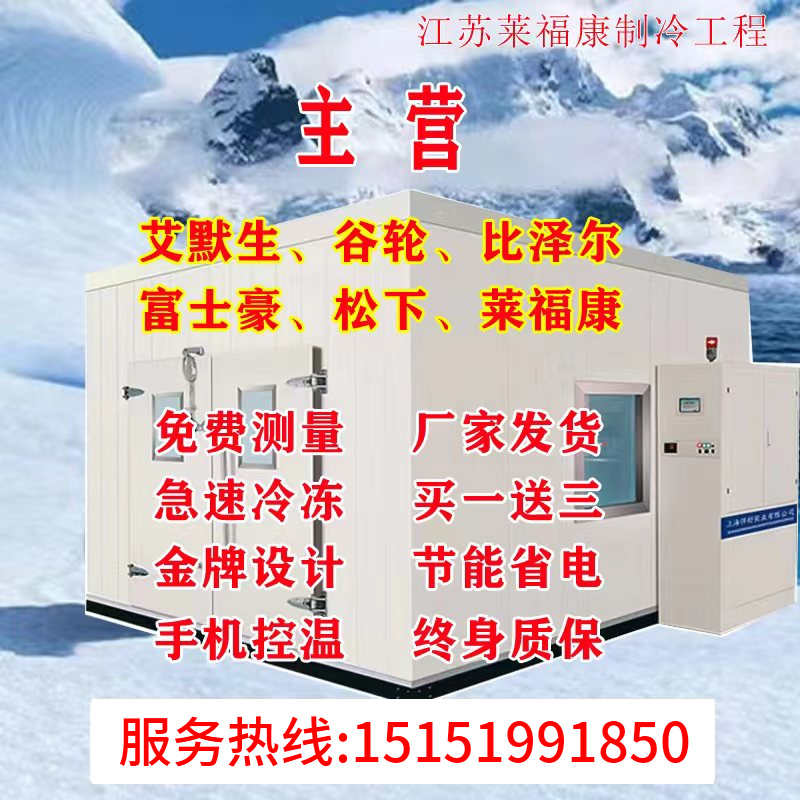 冷库全套设备冷藏保鲜蔬菜水果肉类小型冷冻库速冻移动冻库