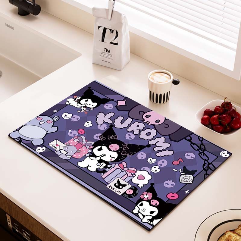 厨房沥水垫台面垫子软硅藻泥桌面吸水垫杯垫卫生间洗手台防滑防烫,居家布艺,餐垫,淘宝优惠券,粉丝福利购,淘宝优惠卷