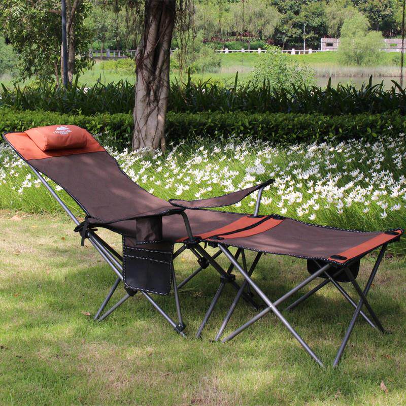 优选户外休闲 折叠椅躺椅午睡午休床可携式野外露营靠背钓鱼椅坐