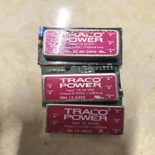 议价TRACO POWER电源模块TEN20-4813可维修