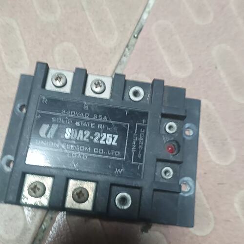 议价韩国UNION固态继电器 SDA2-225Z，240VAC可维修