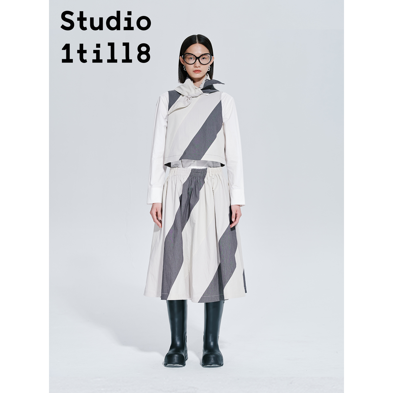 斜裁背心Studio1till8