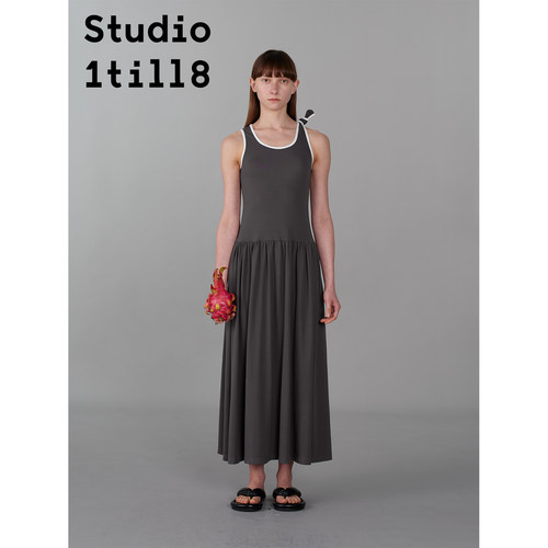Studio1till8绳结背心连衣裙