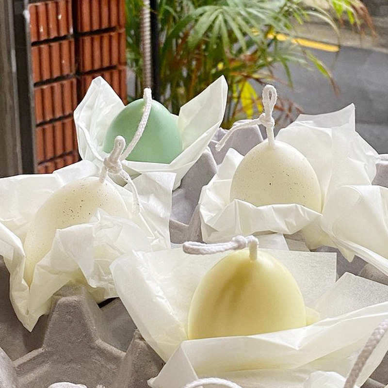 单孔立体仿真鸡蛋蛋糕烘培慕斯硅胶模具DIY香薰蜡烛水泥扩香石膏