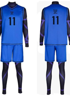 BLUELOCK蓝色监狱球衣cos洁世一蜂乐回千切豹马国神 炼介洁世一