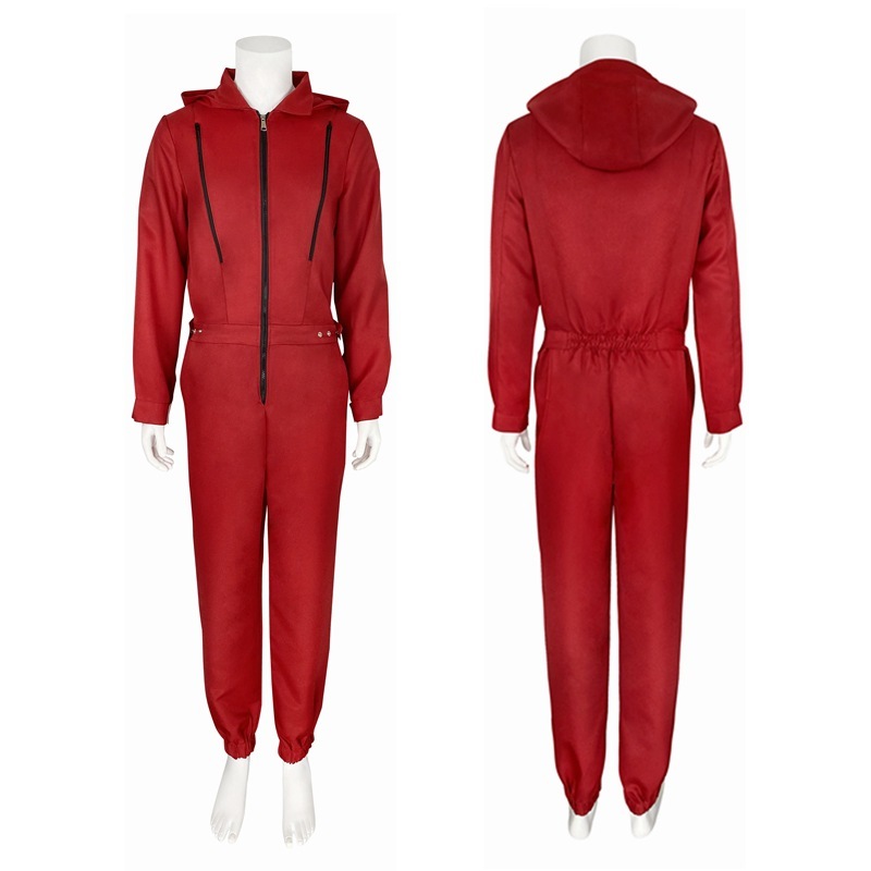 韩国电影纸钞屋COS服 纸牌屋cosplay服dali达利工装万圣节表演服